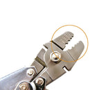 Wire Rope Crimping ( Hand Swage) Tool for Swaging Copper and Aluminum Oval Sleeves and Stop Sleeves with Wire Rope Cutter