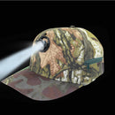 Multi-use Cotton Baseball Cap with 5w LED Headlight Outdoor Fishing Camping
