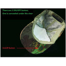 Multi-use Cotton Baseball Cap with 5w LED Headlight Outdoor Fishing Camping