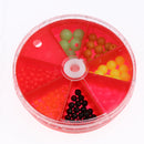 7 Defferent Size Plastic Luminous Round Beads Fishing Lures Fishing Beads Fishing Tackle Tools Eggs