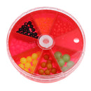 7 Defferent Size Plastic Luminous Round Beads Fishing Lures Fishing Beads Fishing Tackle Tools Eggs