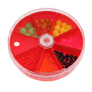 7 Defferent Size Plastic Luminous Round Beads Fishing Lures Fishing Beads Fishing Tackle Tools Eggs