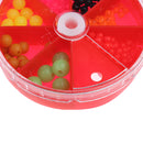 7 Defferent Size Plastic Luminous Round Beads Fishing Lures Fishing Beads Fishing Tackle Tools Eggs