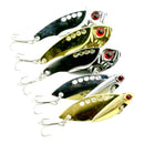 5 Pieces VIB Spoon Lures Hard Bait Trout Bass Lure Fishing Accessories Fishing Artificial Bait
