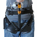 EVA Padded Standing Up Fishing Fighting Belt Waist Harness Rod Pole Holder