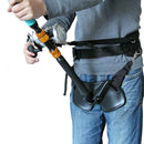EVA Padded Standing Up Fishing Fighting Belt Waist Harness Rod Pole Holder