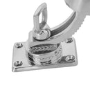 316 Stainless Steel Adjustable Clamp On Fishing Rod Holder 360Â° for Boat Car