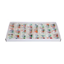 Pack of 96pcs Colorful Assortment Dry Fly Bass Salmon Trout Fishing Flies