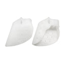 2Pcs 3-Holes Gel Toe Separator Hallux Valgus Corrector with Forefoot Cushion