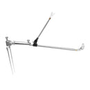 Stainless Steel Dual Telescoping Fishing Pole Hand Rod Holder Stand Bracket