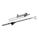 Stainless Steel Dual Telescoping Fishing Pole Hand Rod Holder Stand Bracket