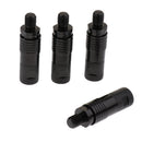 4 Pieces Aluminum Alloy Quick Release Adapter Connector Carp Fishing Rod Bite Alarm Rod Holder Connector Carp Fishing Accessory