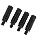 4 Pieces Aluminum Alloy Quick Release Adapter Connector Carp Fishing Rod Bite Alarm Rod Holder Connector Carp Fishing Accessory
