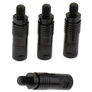 4 Pieces Aluminum Alloy Quick Release Adapter Connector Carp Fishing Rod Bite Alarm Rod Holder Connector Carp Fishing Accessory