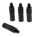 4 Pieces Aluminum Alloy Quick Release Adapter Connector Carp Fishing Rod Bite Alarm Rod Holder Connector Carp Fishing Accessory
