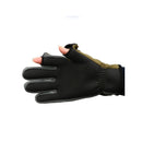Water Resistant Neoprene Professional Fly Fishing Gloves Anti Slip Rock Fishing Gloves Army Green