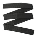 Non Slip Easy Use Textured X-Tube Heat Shrink Tubing Fishing Rod Sports Racquet Grips 22mm Black