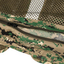 Mens Fashionable Anti-Wrinkle Breathable Multi-Pocket Fishing Camping Hunting Mesh Vest Outdoor Photography Jacket Camo 2XL