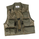 Mens Fashionable Anti-Wrinkle Breathable Multi-Pocket Fishing Camping Hunting Mesh Vest Outdoor Photography Jacket 2XL