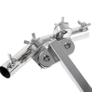 Adjustable Stainless Steel Fishing Rod Holder Stand Double Pole Support Rack