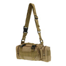 Multifunction Fishing Bag Waist Pack Handbag Shoulder Bag Tackle Storage Tan