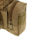 Multifunction Fishing Bag Waist Pack Handbag Shoulder Bag Tackle Storage Tan