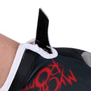 Elastic Wear-Resistant Sweat Wiping Full Finger Cycling Gloves Fitness Breathable Shockproof Mittens 1 Pair Red