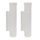 2Pcs Boat Marine Flush Mount Fishing Rod Holder Rack Pole Stand w/ Brackets