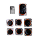 10 Pieces Bike Tyre Puncture Repair Kit Patches Abrasive Scraper Rubber Adhesive