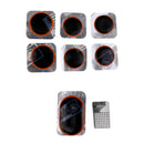 10 Pieces Bike Tyre Puncture Repair Kit Patches Abrasive Scraper Rubber Adhesive