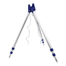 Fishing Rods Tripod Stand Aluminum Alloy Outdoor Sports Portable Telescopic Fishing Tripod Stand Rest Holder Bracket Mount for Surf Beach Casting