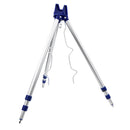 Fishing Rods Tripod Stand Aluminum Alloy Outdoor Sports Portable Telescopic Fishing Tripod Stand Rest Holder Bracket Mount for Surf Beach Casting