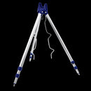 Fishing Rods Tripod Stand Aluminum Alloy Outdoor Sports Portable Telescopic Fishing Tripod Stand Rest Holder Bracket Mount for Surf Beach Casting