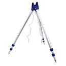 Fishing Rods Tripod Stand Aluminum Alloy Outdoor Sports Portable Telescopic Fishing Tripod Stand Rest Holder Bracket Mount for Surf Beach Casting