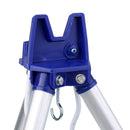 Fishing Rods Tripod Stand Aluminum Alloy Outdoor Sports Portable Telescopic Fishing Tripod Stand Rest Holder Bracket Mount for Surf Beach Casting