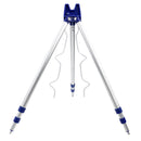 Fishing Rods Tripod Stand Aluminum Alloy Outdoor Sports Portable Telescopic Fishing Tripod Stand Rest Holder Bracket Mount for Surf Beach Casting
