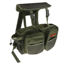 Fishing Seat Box Backpack Fishing Camping Tackle Bag Seat Box Bag Army Green