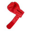 1 Pair Of Muay Thai Kickboxing Sandbag Punching Gloves Red