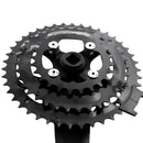 Pedal Assisted Bicycle Crankset Mountain Bike Chainwheel 24-34-42T 7/8 Speed