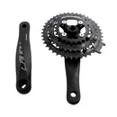 Pedal Assisted Bicycle Crankset Mountain Bike Chainwheel 24-34-42T 7/8 Speed