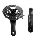 Pedal Assisted Bicycle Crankset Mountain Bike Chainwheel 24-34-42T 7/8 Speed