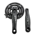 Pedal Assisted Bicycle Crankset Mountain Bike Chainwheel 24-34-42T 7/8 Speed