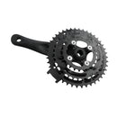 Pedal Assisted Bicycle Crankset Mountain Bike Chainwheel 24-34-42T 7/8 Speed
