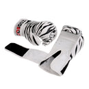 Adult PU Leather Boxing Gloves Punch Bag Tiger Design Cool Sparring Kickboxing Fighting MMA Mitts