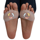 1 Pair Forefoot Toe Pad Cushions Half Insole Shock Absorption High Heels Foot Protection Toe Separator