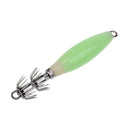 9.5cm / 3.7inch Squid Hook Fishing Lures Squid Jig Lures with Hook Plastic Body Metal Hook Sea Fishing