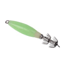 9.5cm / 3.7inch Squid Hook Fishing Lures Squid Jig Lures with Hook Plastic Body Metal Hook Sea Fishing