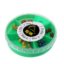 1 Box 5 Size Fishing Split Shot Rig Sinker Angling Lead Weight Dispenser Box