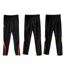 Men Fashionable Clothing Sports Jogging Casual Wear Pants Trousers Fitness Jogger Sweatpants Black And Green L