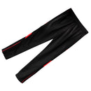 Men Fashionable Clothing Sports Jogging Casual Wear Pants Trousers Fitness Jogger Sweatpants Black And Red XXXL